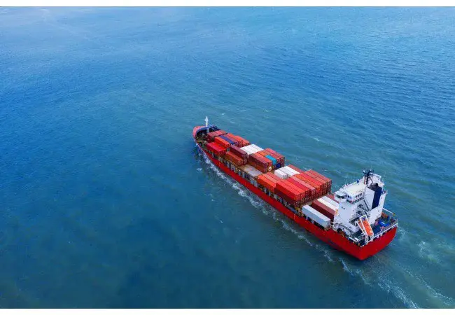 sea freight cargo ship image