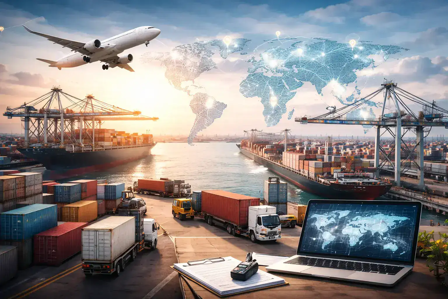 Smart Freight Forwarding Supply Chain