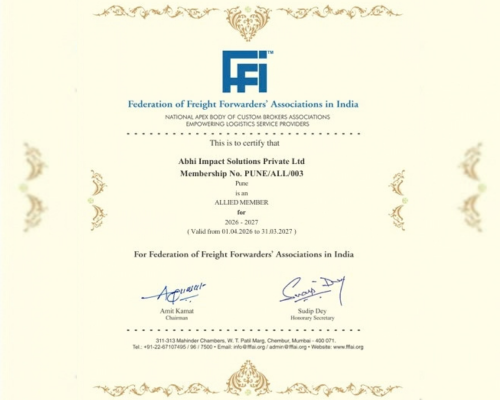 FFFAI Allied Member – 2026–2027